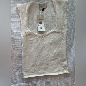 Alohas pleasant corset knit top